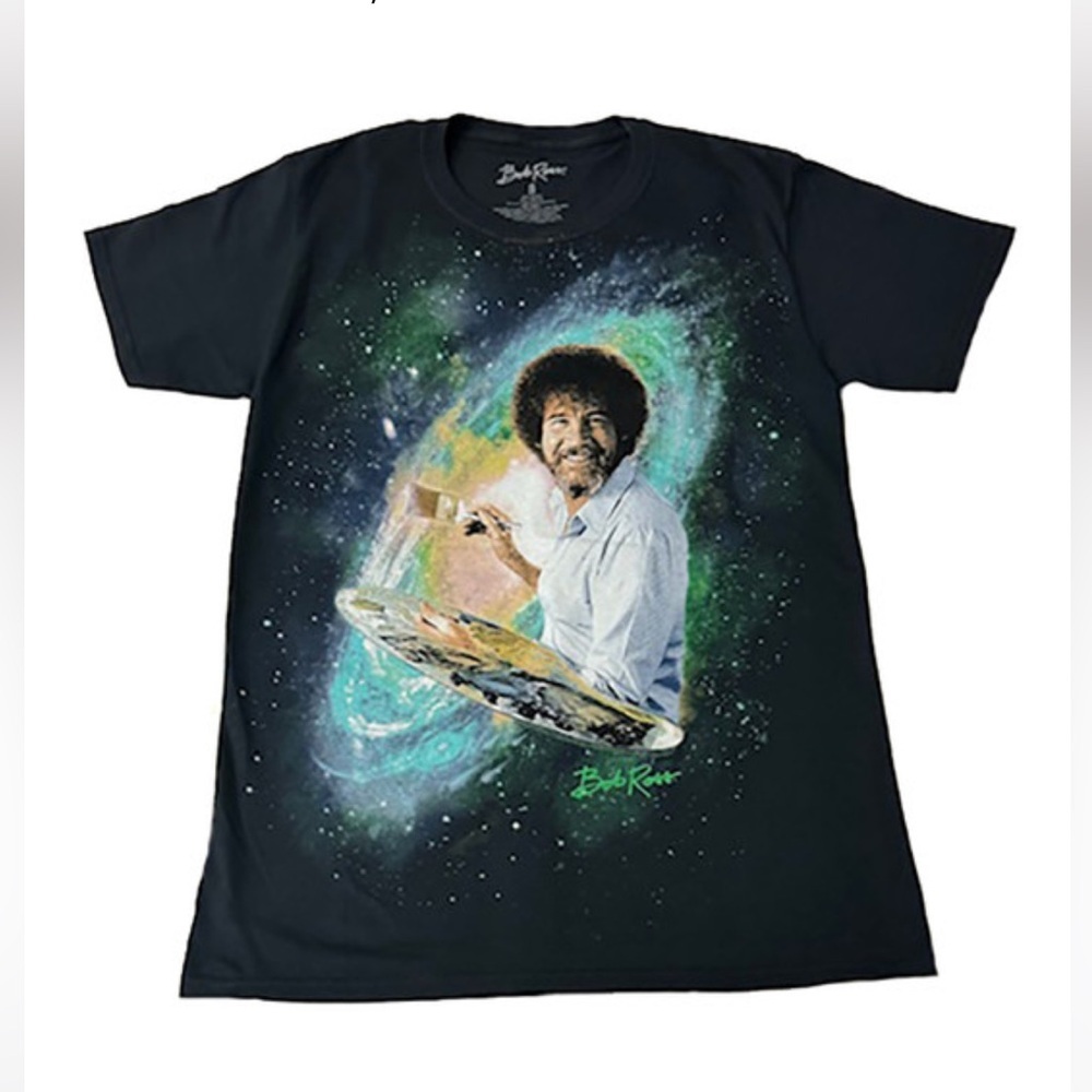 Small men’s Bob Ross T-shirt